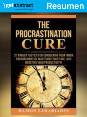 cover image of La cura de la procrastinación (resumen)